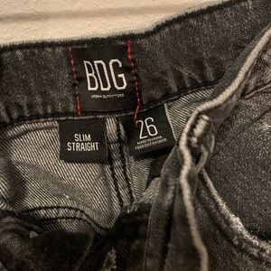 black/greyish urban outfitters BDG jeans